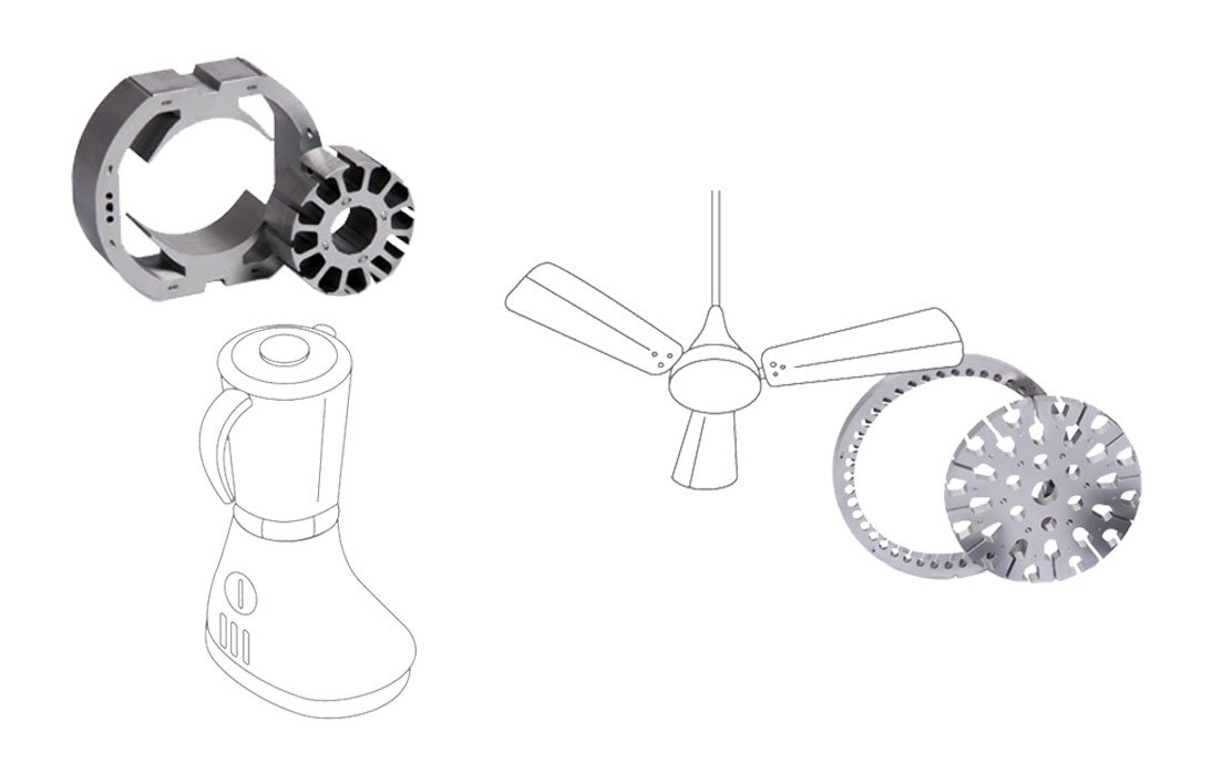 Electrical home appliance stamping, electrical stamping and lamination manufacturers, suppliers in India
